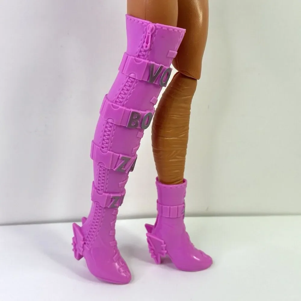 Monster High Doll G3 Frankie Stein Coffee Break TALL Pink Boots